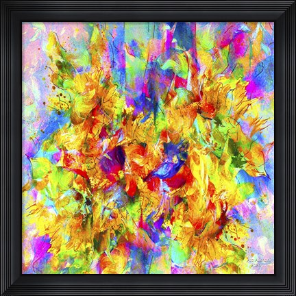 Framed Emotion Explosion Print