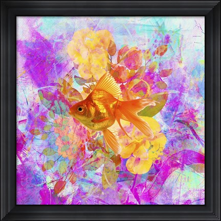 Framed Little Red Fish Print