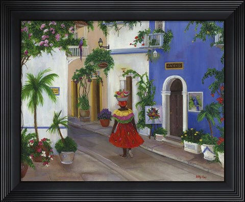Framed Cartegena Print