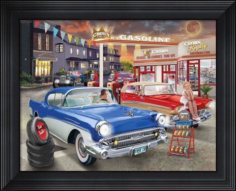 Framed Chance Encounter Print