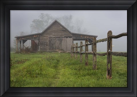 Framed Rustic Barn Print