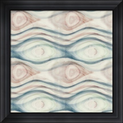 Framed Aquarel Pastel II Print