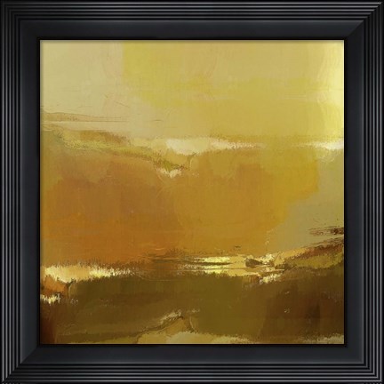 Framed Abstract Sunset II Print