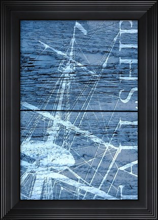 Framed Tallship Print