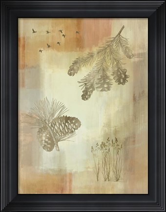 Framed Autumn Mood I Print