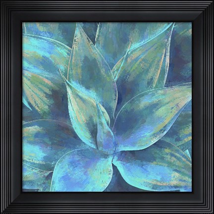 Framed Agave Forms III Print
