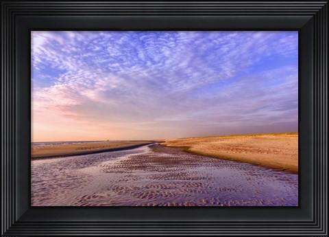 Framed Early Morning Beach Print