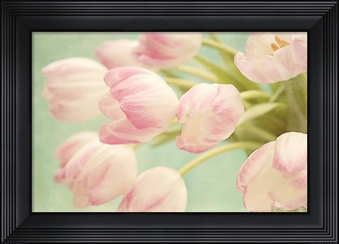 Framed Tulips Bouquet Print