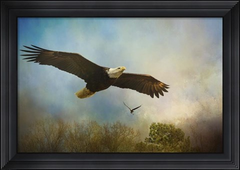 Framed Twice The Power Print