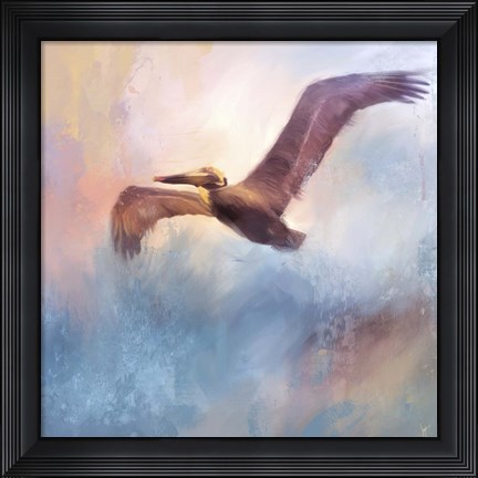 Framed Colorful Flight Print