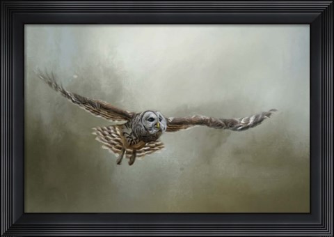 Framed Go Toward The Light Print