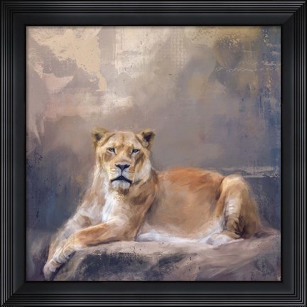 Framed Lady Leo Print