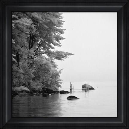 Framed Dock Composition Print