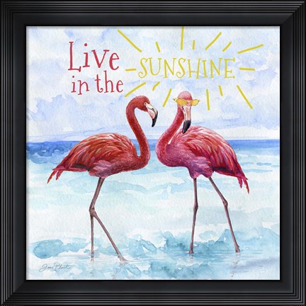 Framed Summer Fun I Print