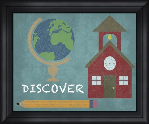 Framed Adventure Fun G Print