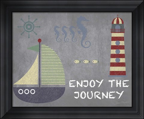 Framed Adventure Fun H Print