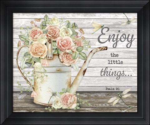 Framed Bouquets of Inspiration B Print