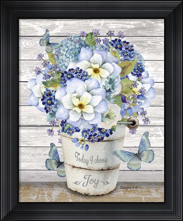 Framed Bouquets of Inspiration I Print