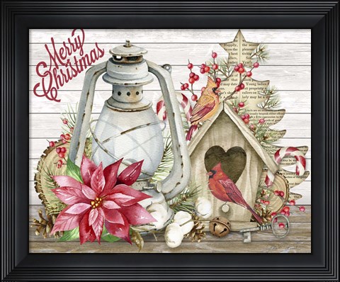 Framed Christmas Love A Print