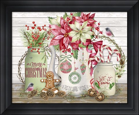 Framed Christmas Love C Print