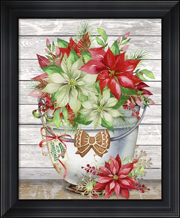 Framed Christmas Love D Print