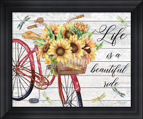 Framed Bicycle Inspirations A Print