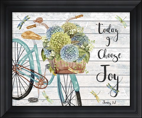 Framed Bicycle Inspirations B Print