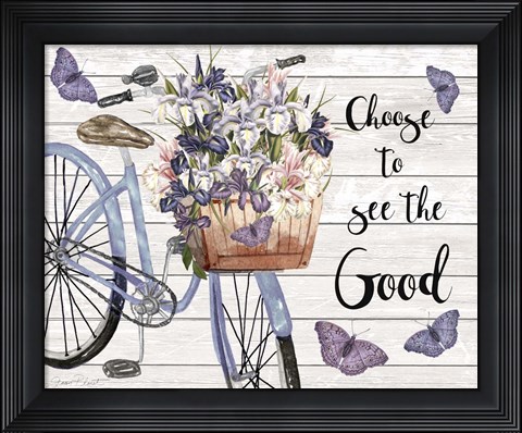 Framed Bicycle Inspirations D Print