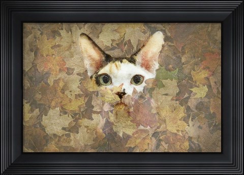 Framed Kitty Print