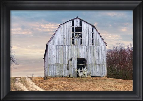 Framed Country Barn Print