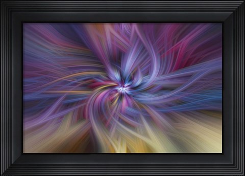 Framed Candy Twirl Print