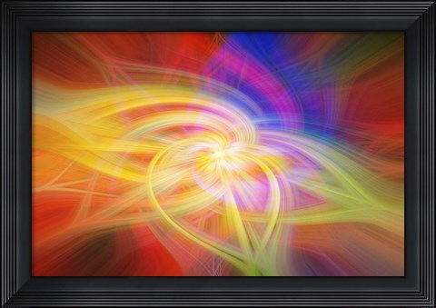 Framed Color Splash Print