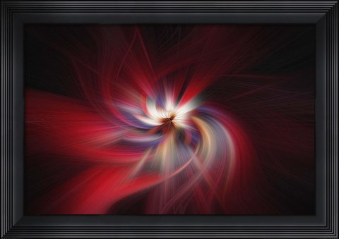Framed Explosion Print