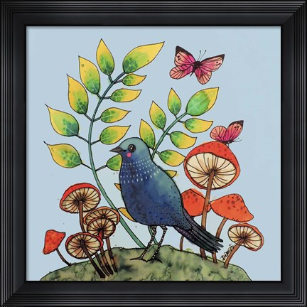 Framed Decouvertes Print