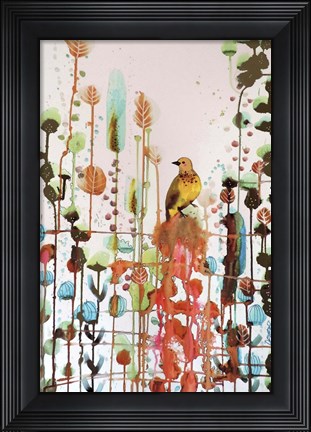 Framed Demander La Joie Print