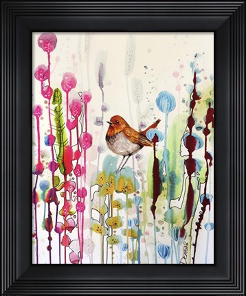 Framed Demander Son Chemin Print