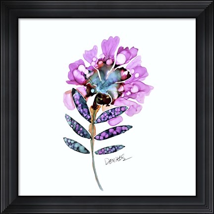 Framed Fleur Du Jour Print