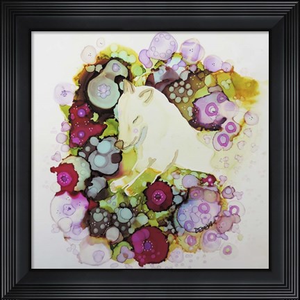 Framed Mon Loup Doux Print