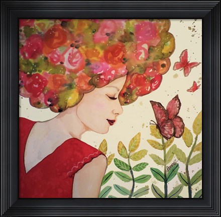 Framed Pour Toi Print