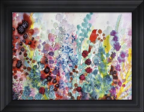 Framed Avoir Tous Les Courages Print