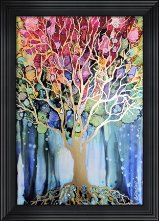 Framed Encore Debout Print