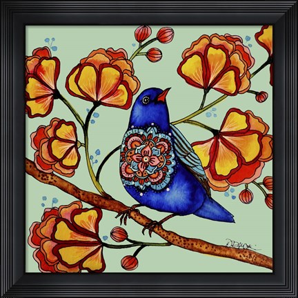 Framed Entre Ciel Et Terre Print