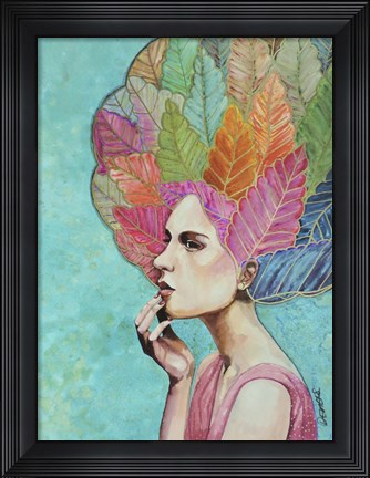 Framed Esperance D&#39;un Jour Nouveau Print