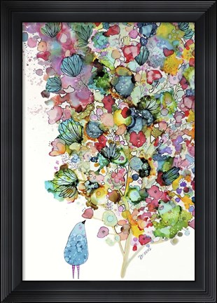Framed La Beaute En Offrande Print