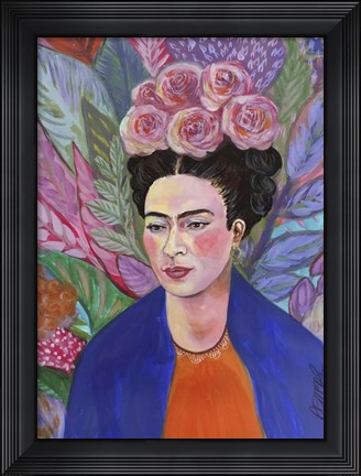 Framed Todavia En Mi Corazon Print