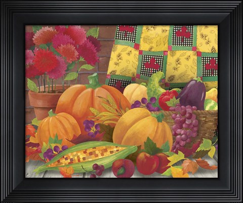 Framed Harvest Time Print