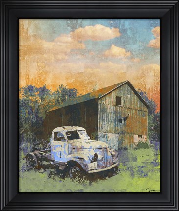 Framed Abandoned Print