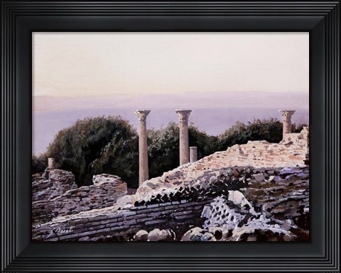Framed Piccole Rovine Romane Print