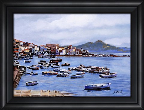 Framed Pusillipe Print