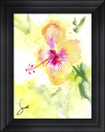 Framed Hibiscus Print